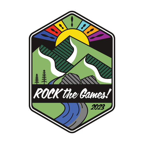 rock the games logo